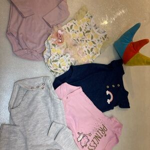 Gerber Kids Pajamas Set - Pink, Gray, Purple, Blue